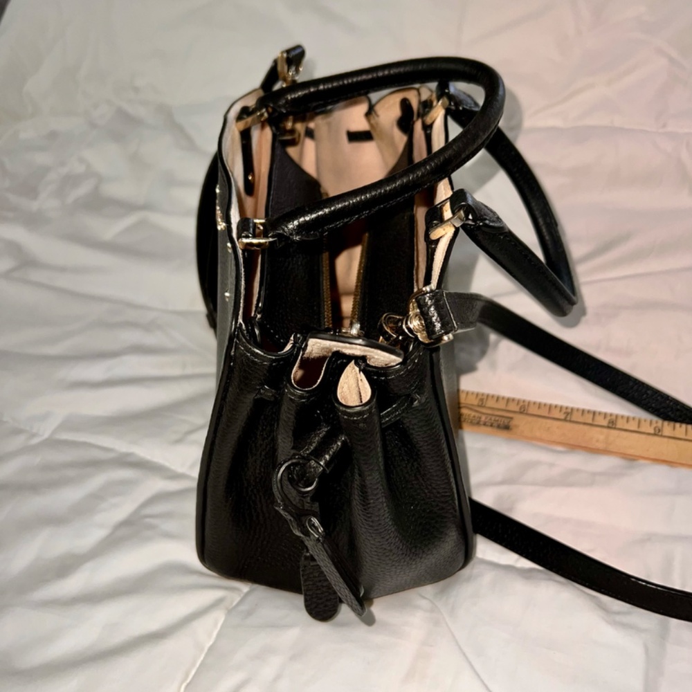 Kate Spade Satchel Black Purse - Picture 5 of 6